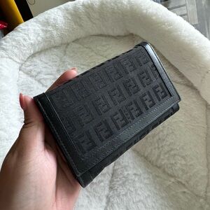 Vintage fendi zucchino wallet